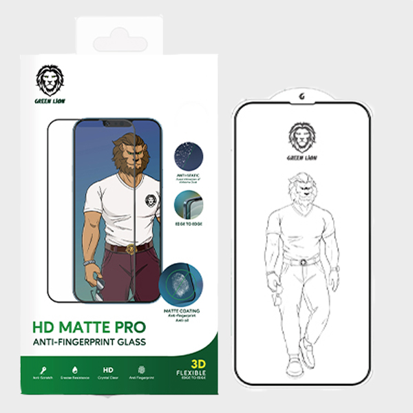 محافظ صفحه نمایش گرین مدل HD MATE PRO مناسب برای گوشی موبایل اپل iPhone 13 Pro Max